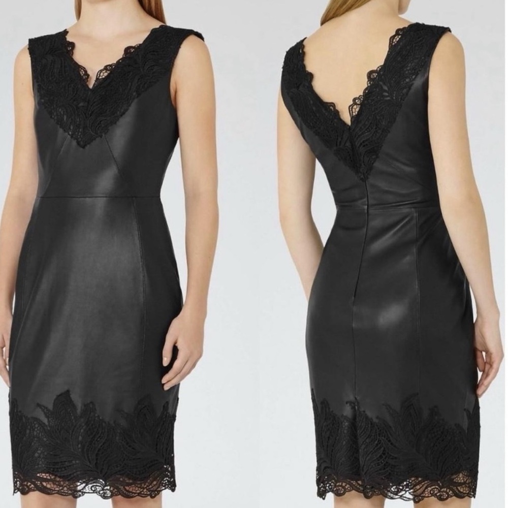 REISS Leather Dress Diptyque Free Gift